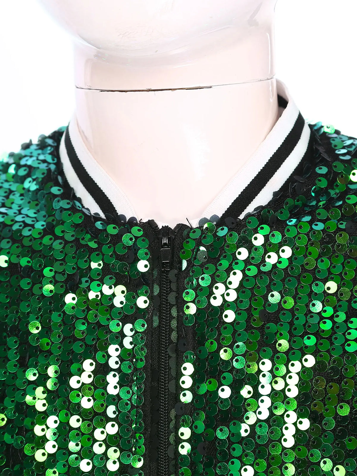 Kids Girls Sequinned Dance Bomber Jackets