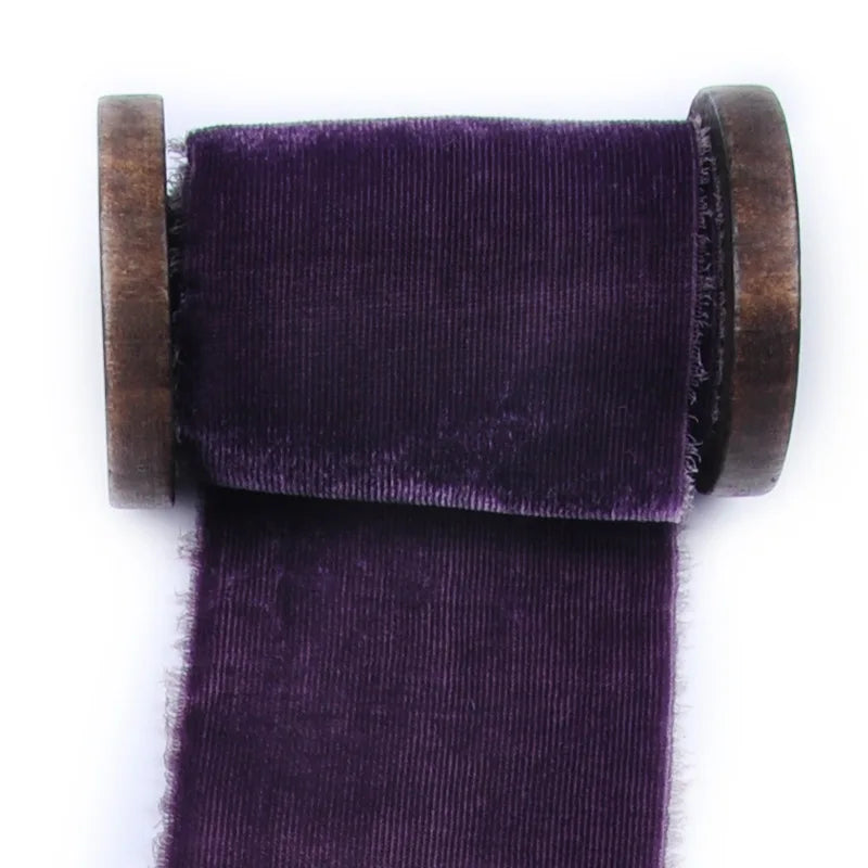 4CM*1m Velvet Ribbons Handmade Gifts Wrapping DIY Crafts