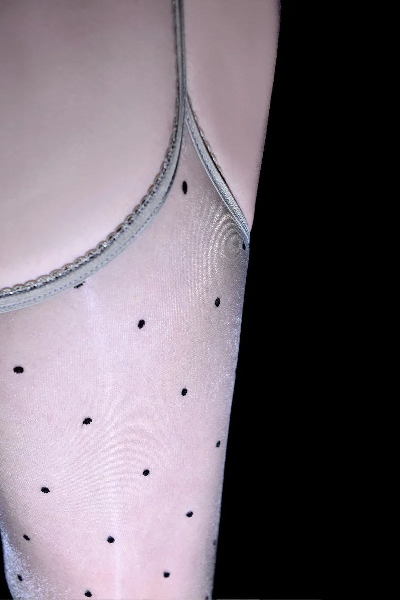 Suspender Spotty Stockings