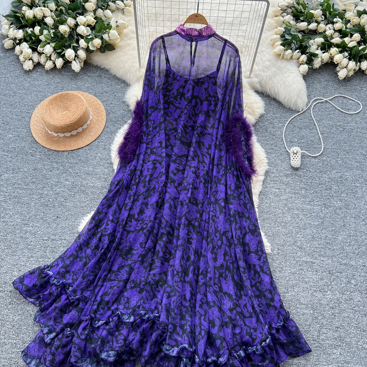 Endora's Bewitching Dress Two Piece Set