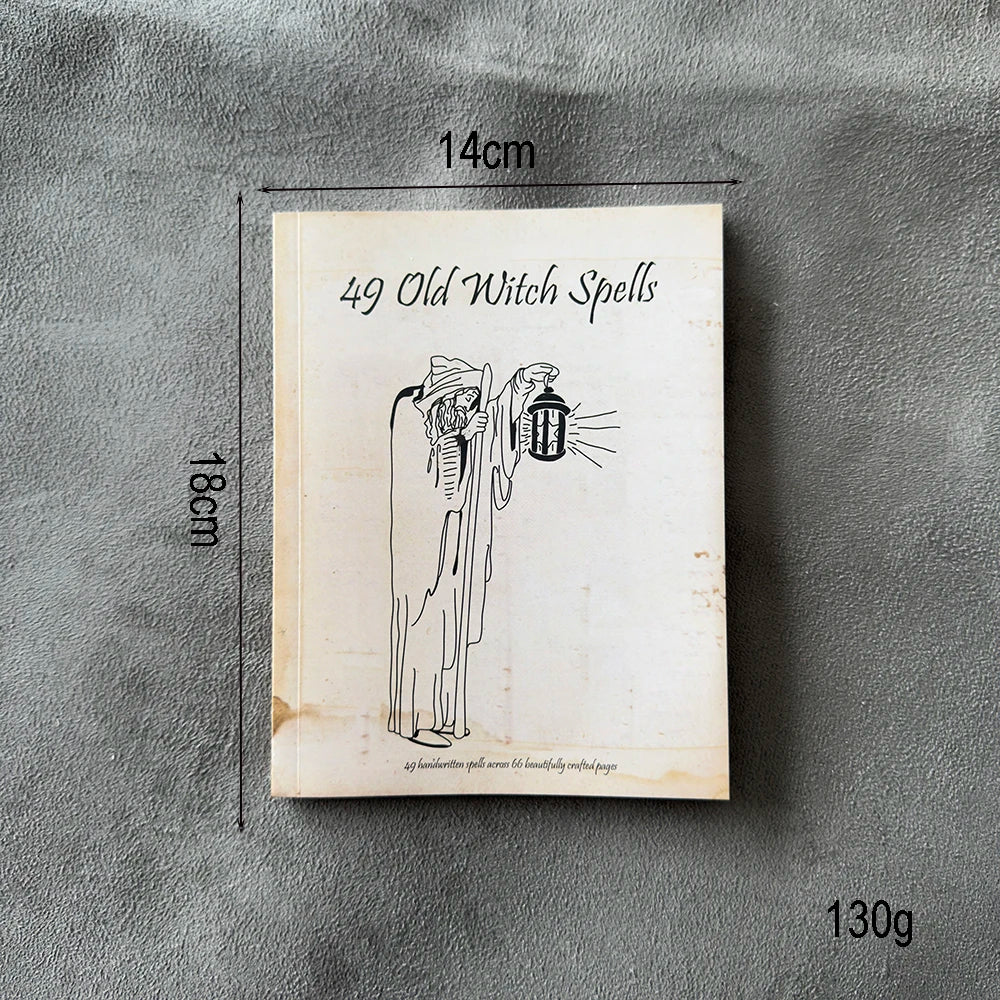 Old Witch Spells Bundle of 49 Spells 66 Pages of Old Handwritten Witchcraft Magic for Spellbooks