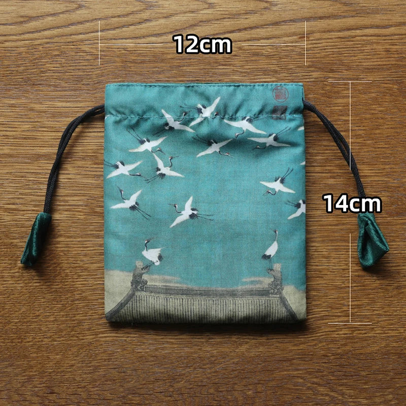 Small Cotton Jewellery Bag Small Things Organiser