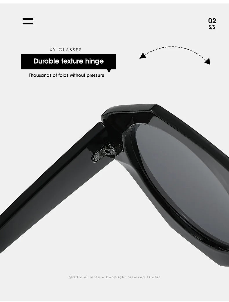 Oversized Futuristic Punk Sunglasses