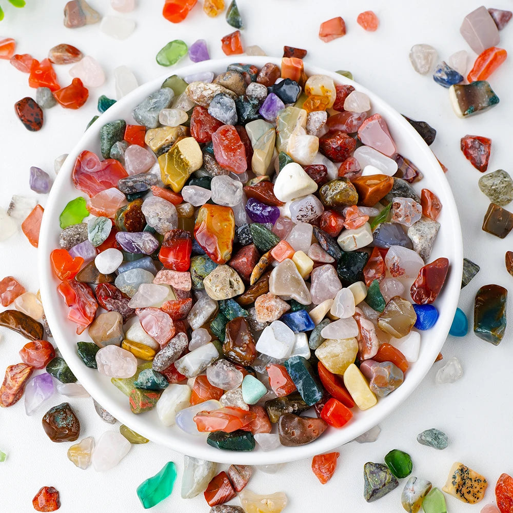 50g Natural Stones Mixed Crystal Gemstone Chips