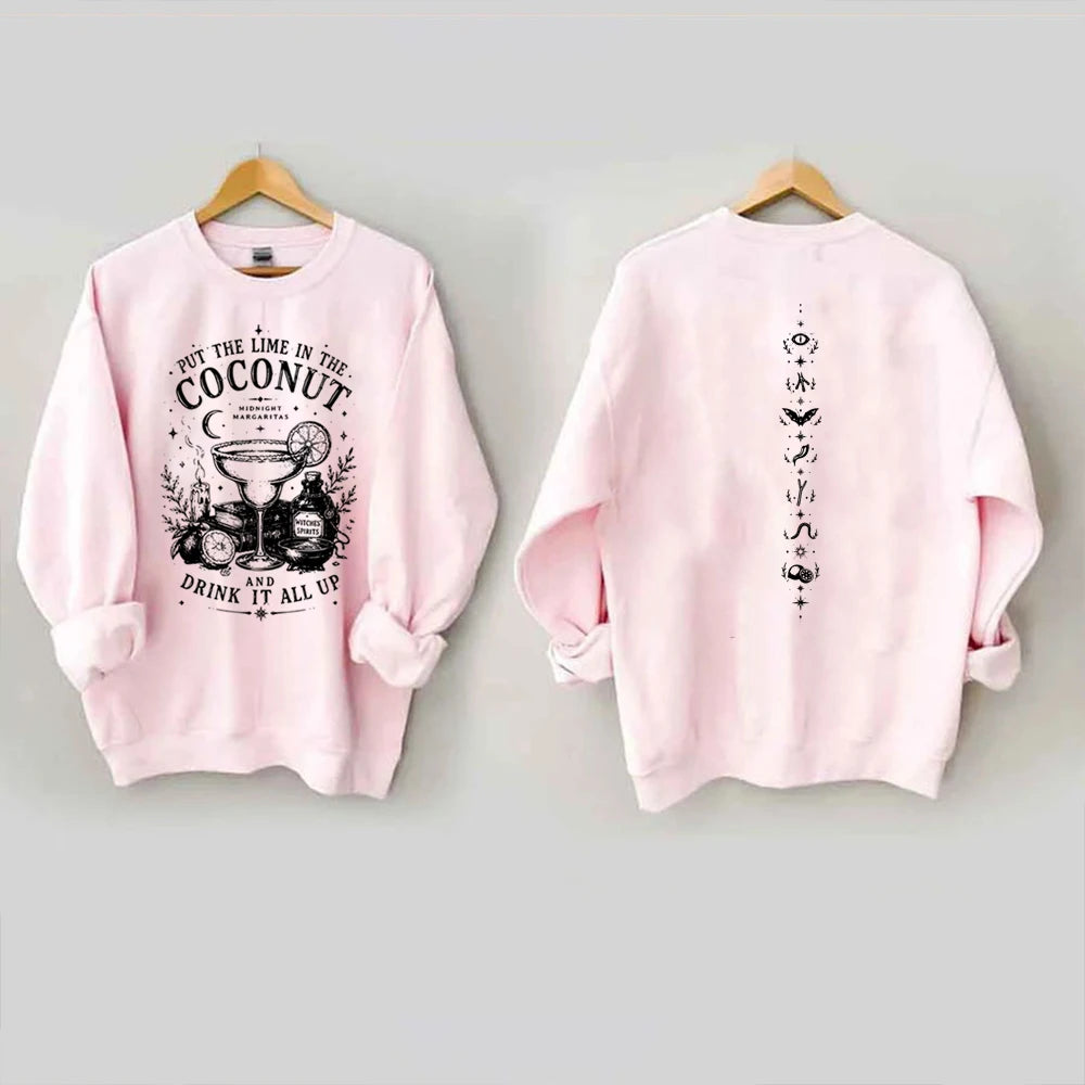 Midnight Margaritas Practical Magic Sweatshirt Pullover
