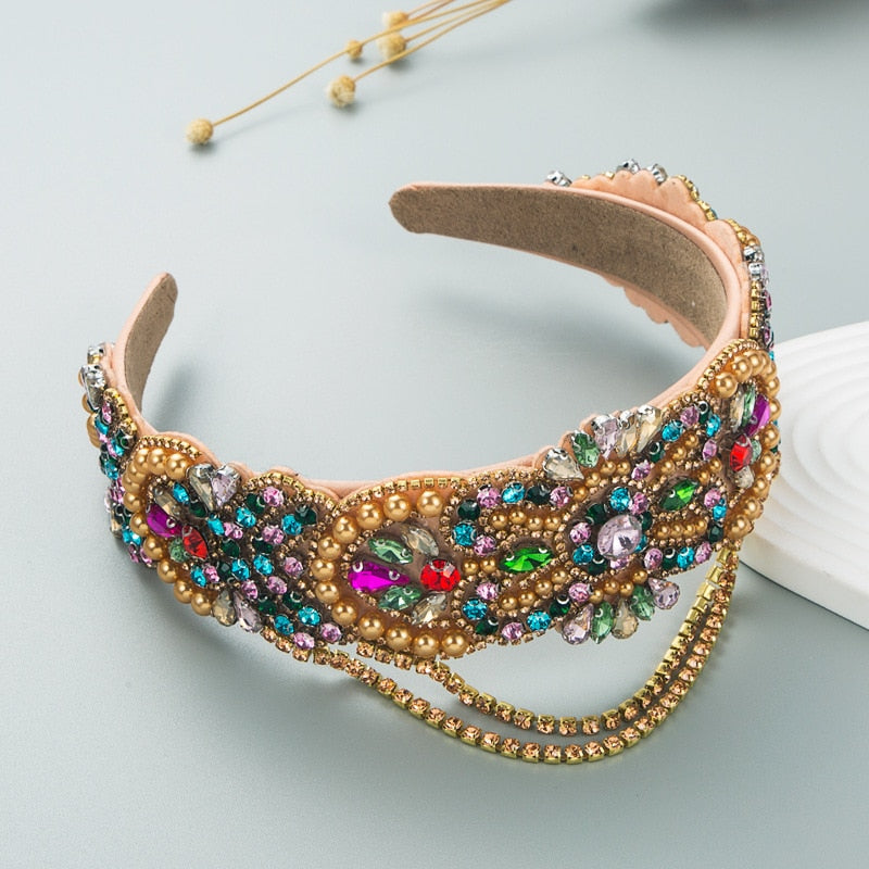 Palace Wear Pearl Tassel Headband