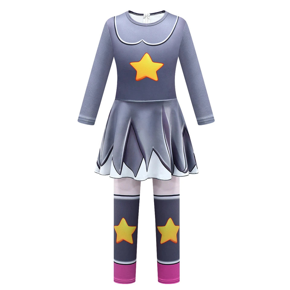 Adventure Game Bobi Time Lily Kids Clothes Halloween Cosplay Book Week Costumes Pretend Play