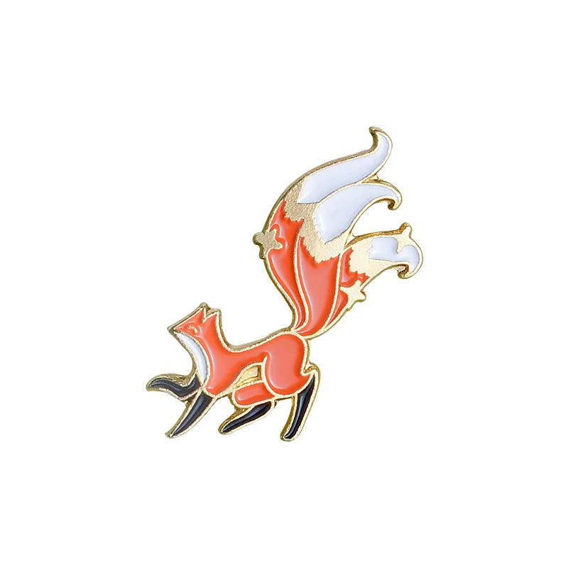 Little Fox Enamel Pin