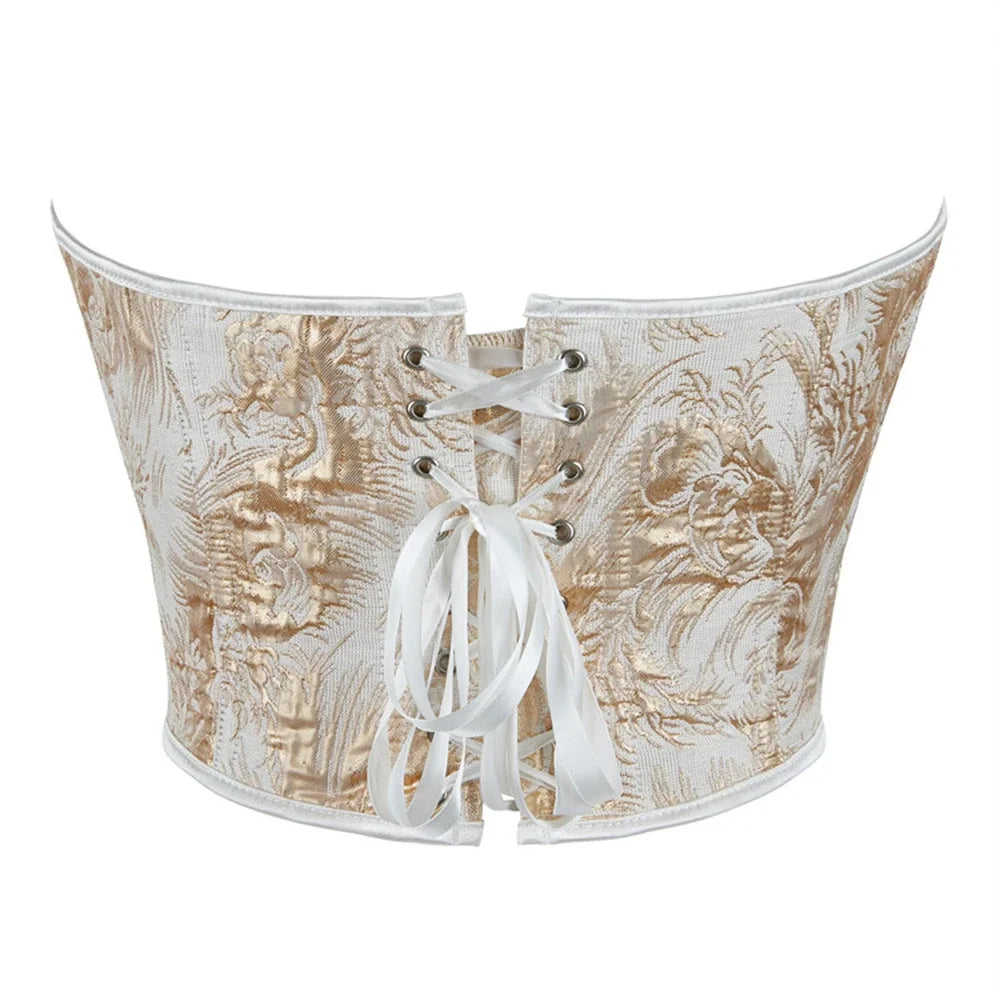 Golden Swan Overbust Corsets Bustiers