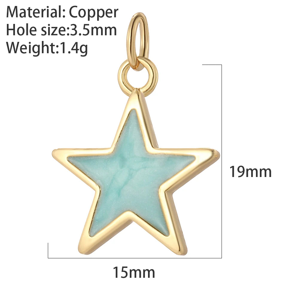 Green Charms Jewellery Making Supplies Necklace Bracelet Pendant Charms