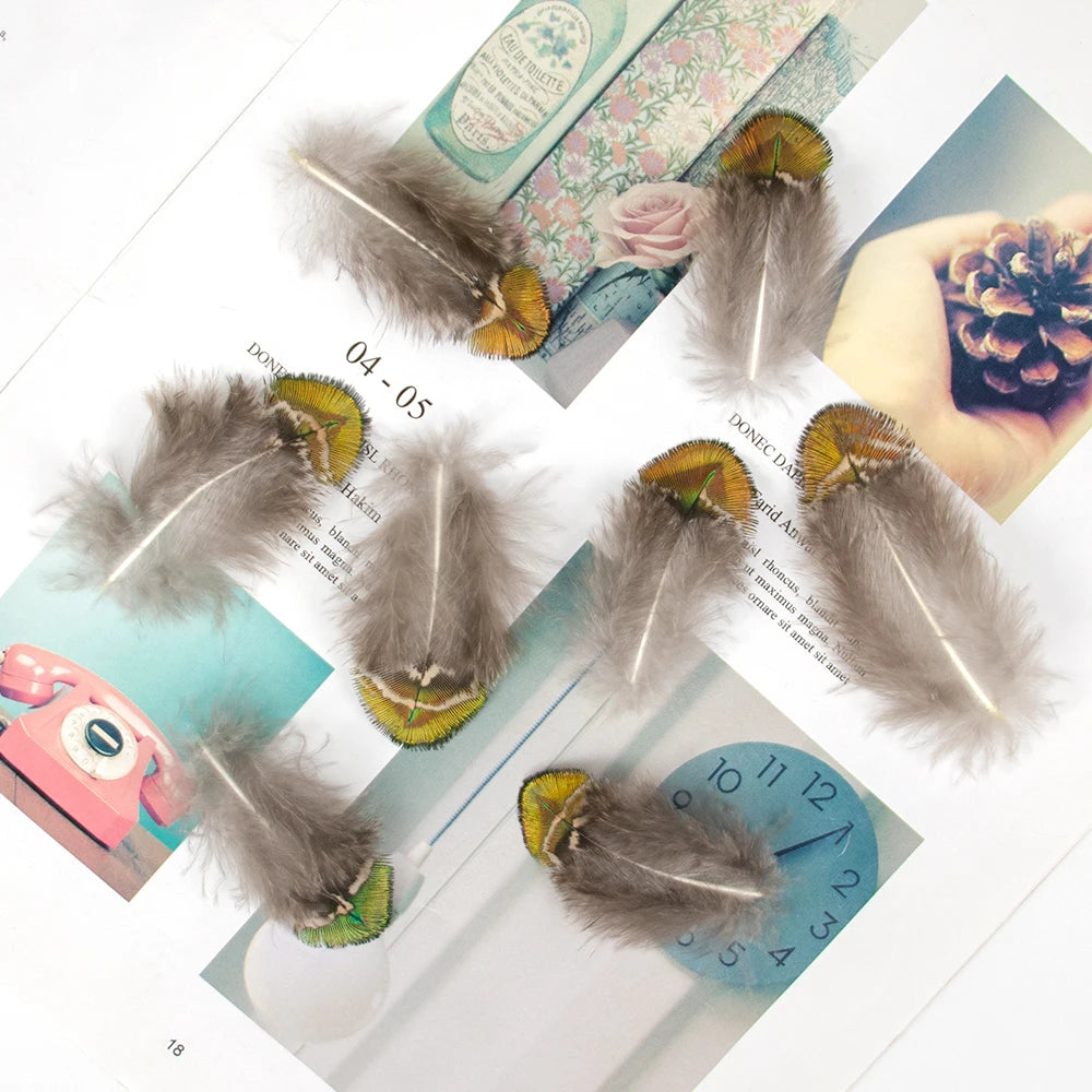 Peacock Feathers DIY Crafts 10/20/50/100PCS