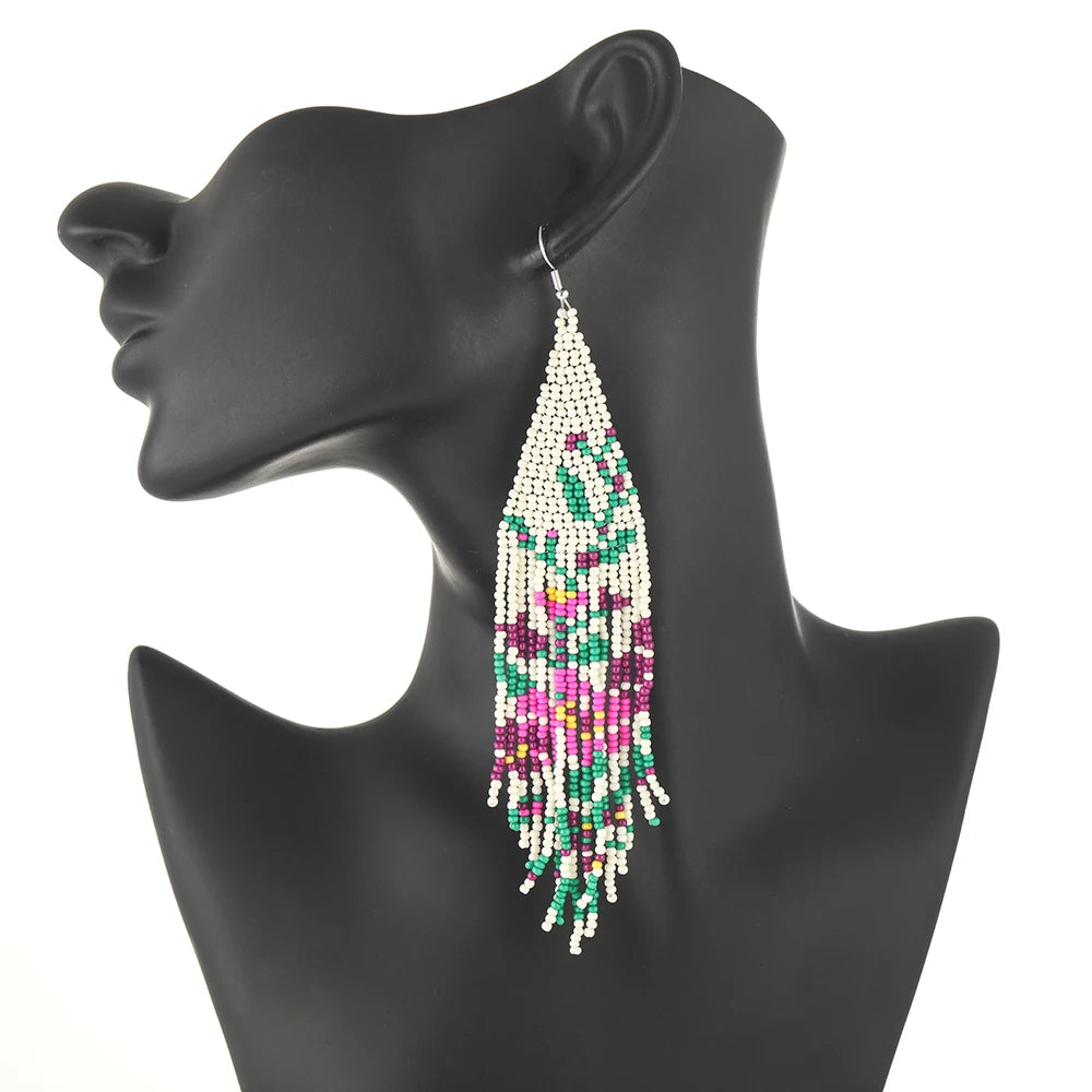 Spring Days Rice Bead Earrings