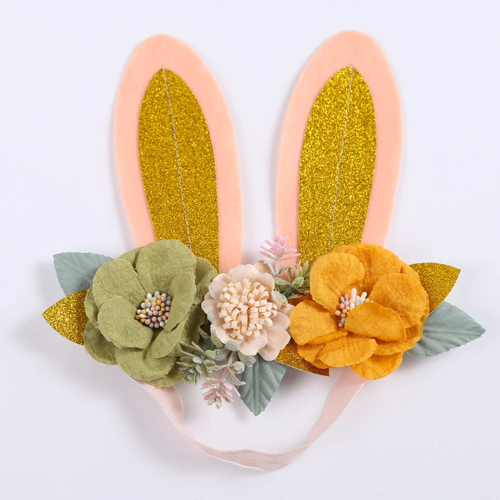 Easter Baby Bunny Headbands Rabbit Ear Newborn Photography Props