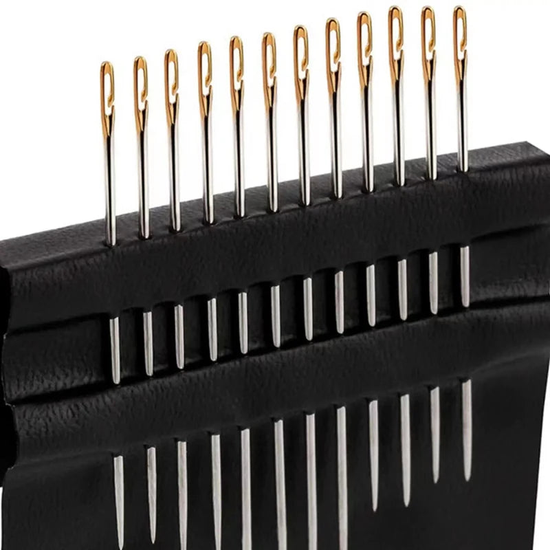 Easy Thread Needle Kit Stainless Steel Sewing DIY Tool