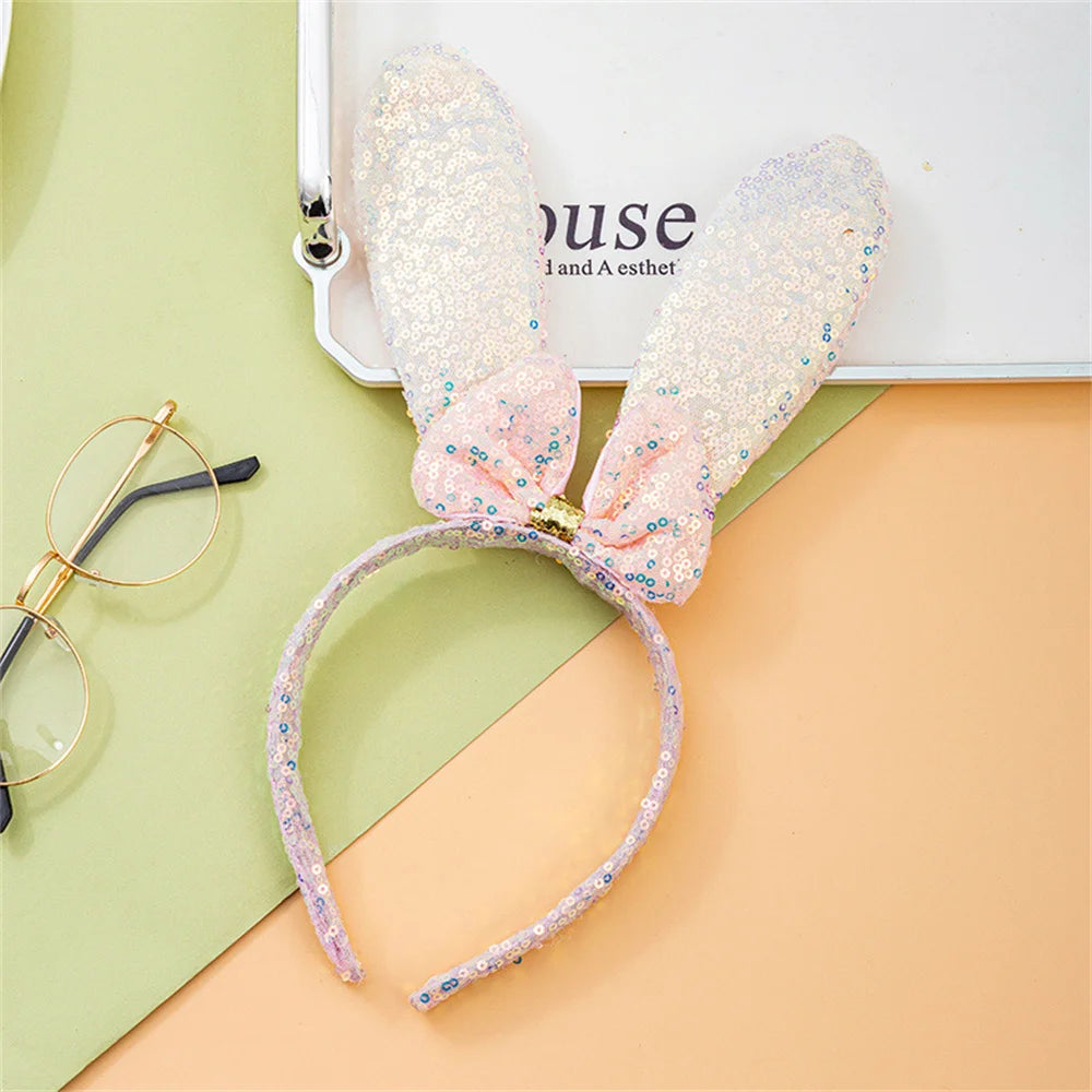 Sparkly Easter Bunny Headbands