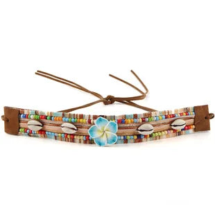 Cowrie Shell Hat Band Belts