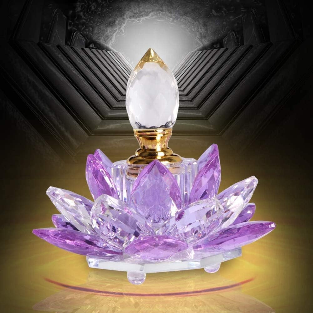 Purple Bloom Refillable Perfume Bottle