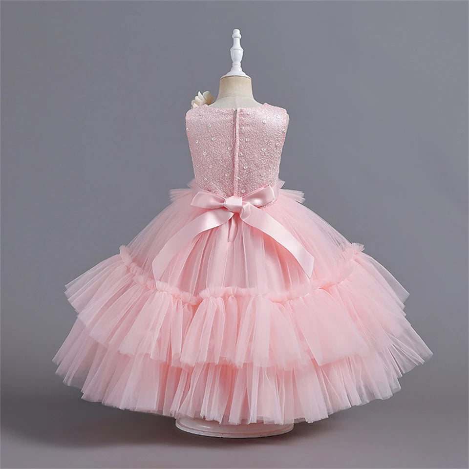 Cupcake Fluffy Tulle Tiered Party Dresses
