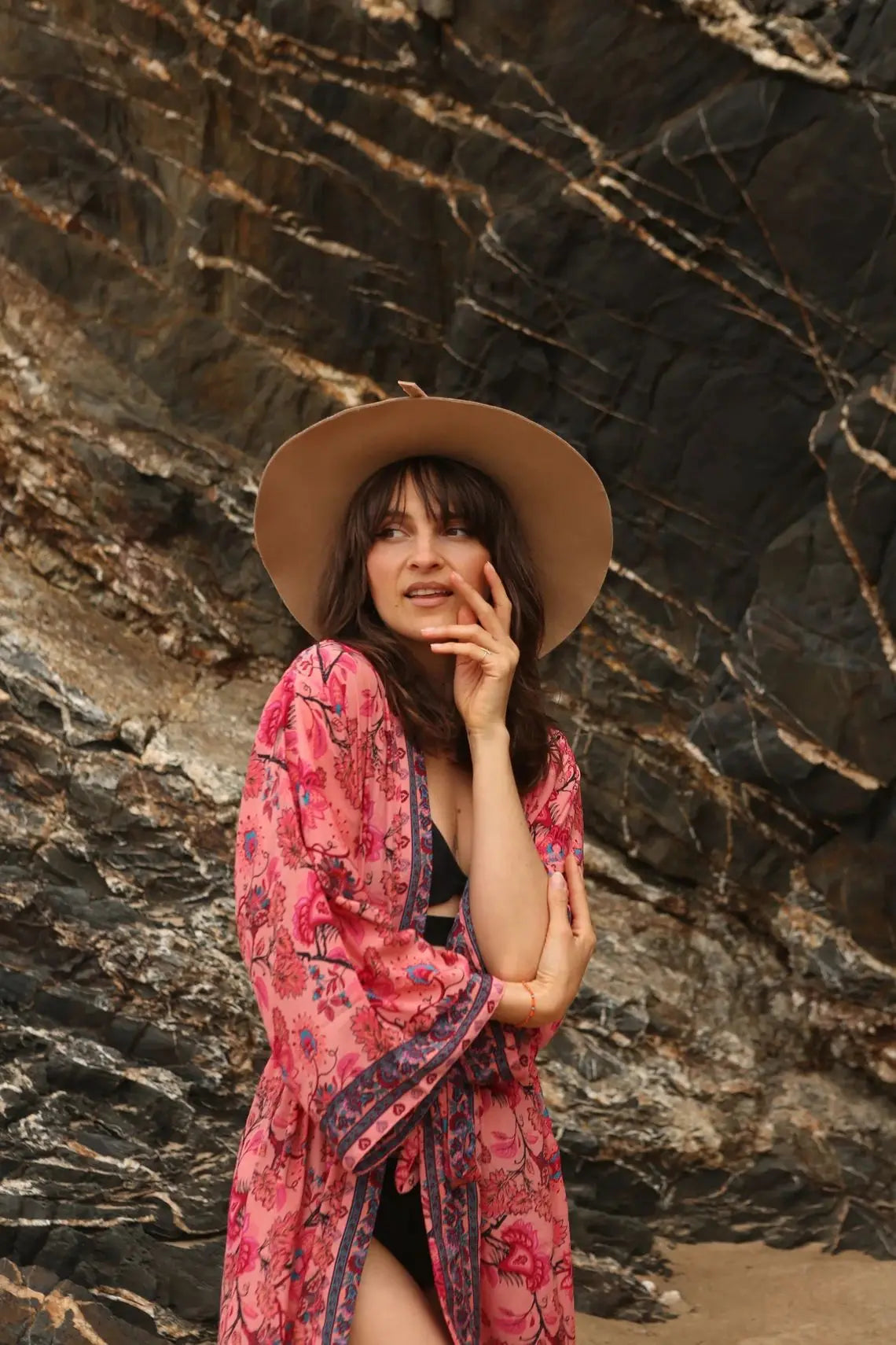 Charmy's Cover-up Long Kimono Robe