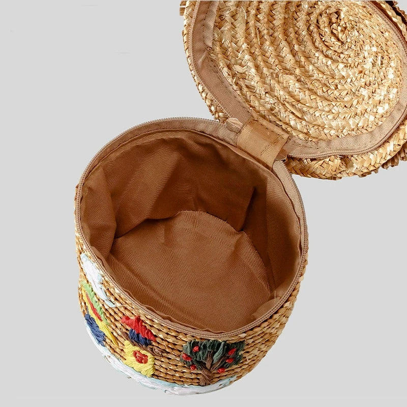 Handmade Paper Woven Cottage Handbags