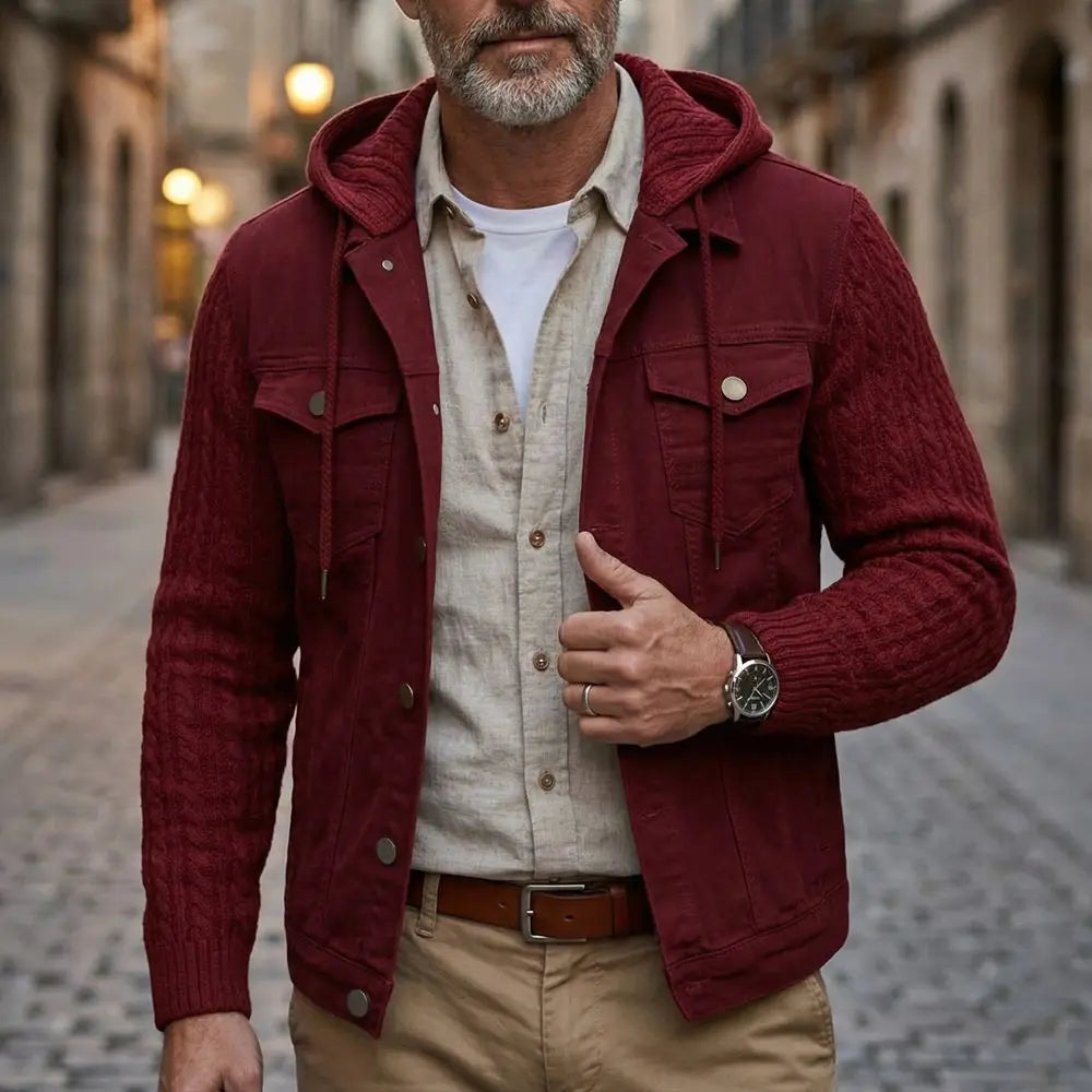 Woodsman Hooded Lightweight Jacket Cardigan