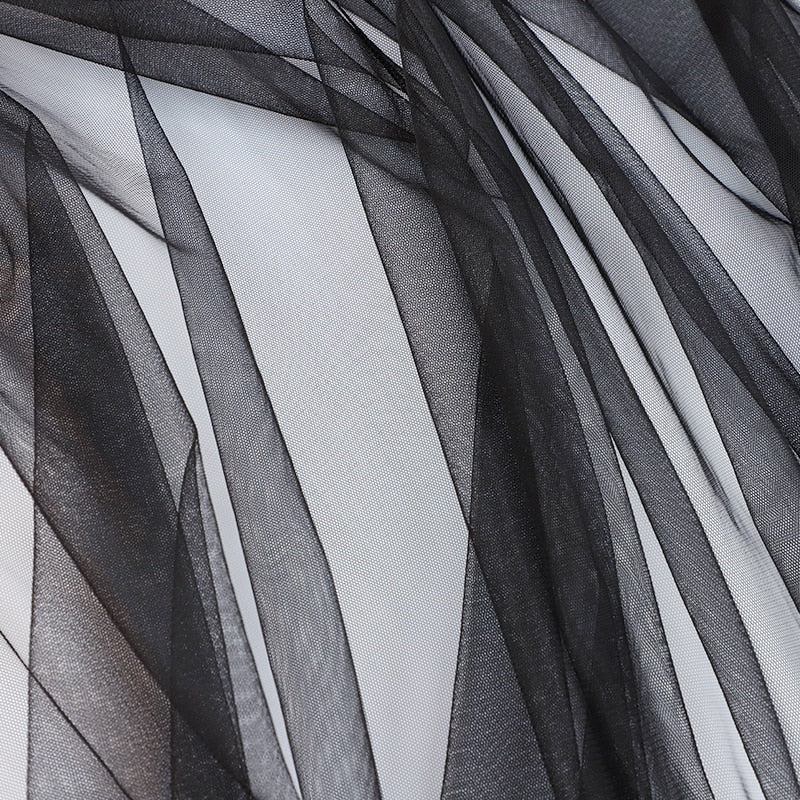 Double Layered Bustle Layering Skirt