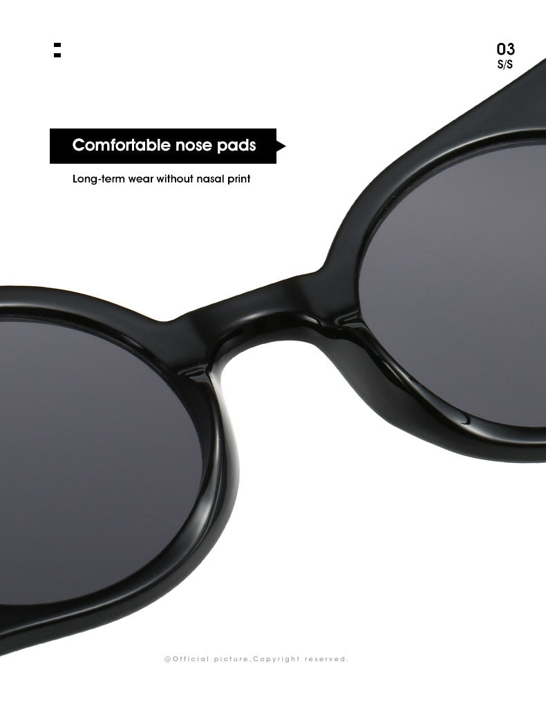 Betty Bat Retro Sunglasses