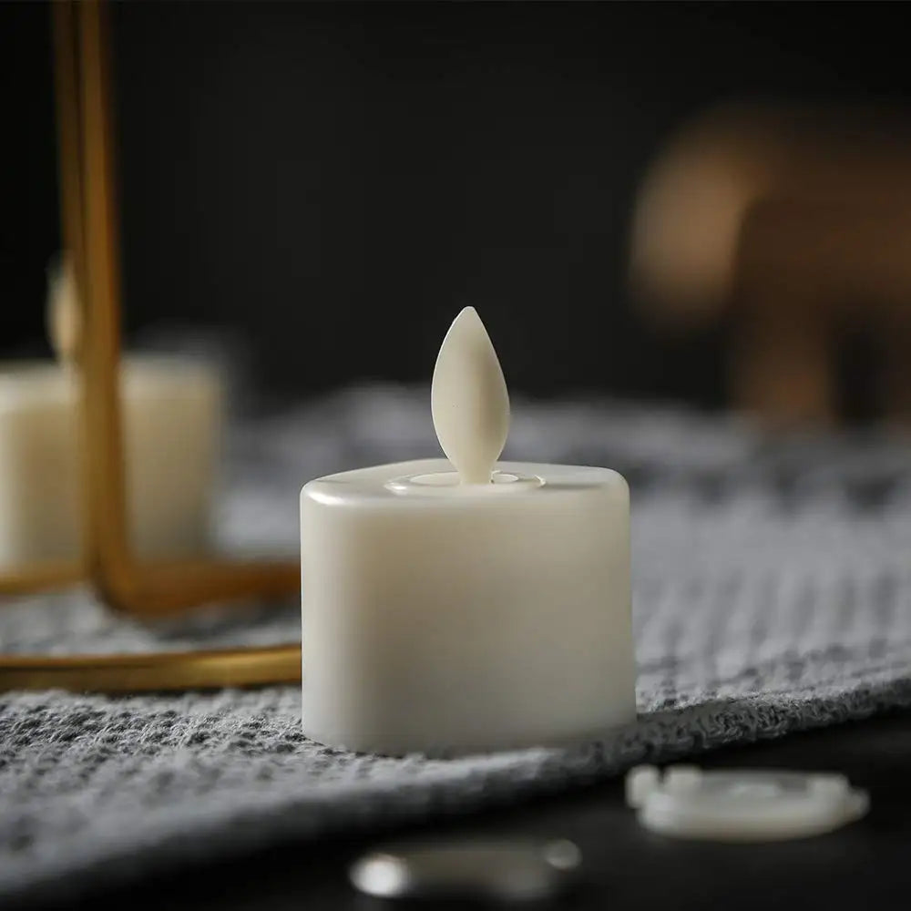 Flameless Moving Wick LED Candles With Remote Control