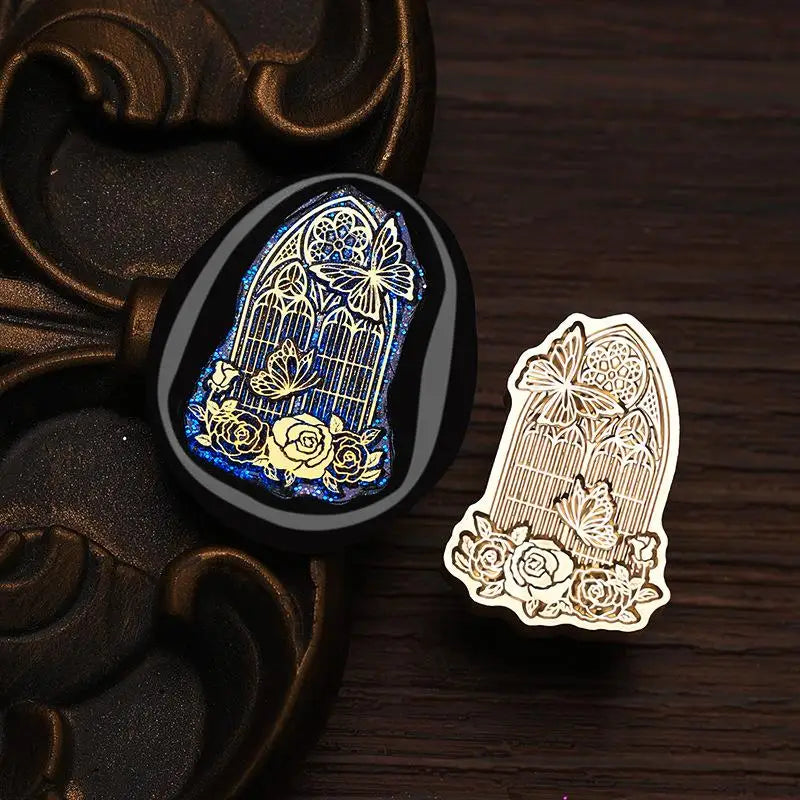 Insect Shaped Wax Seal Stamps Copper Head Embossed Sealing Stamp For DIY Cards Scrapbooking Wedding Invitation Decor 