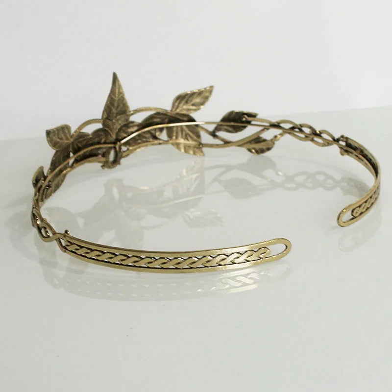 Tsarina Panra's Baroque Bronze Black Crystal Tiara Crown Princess Queen Diadem