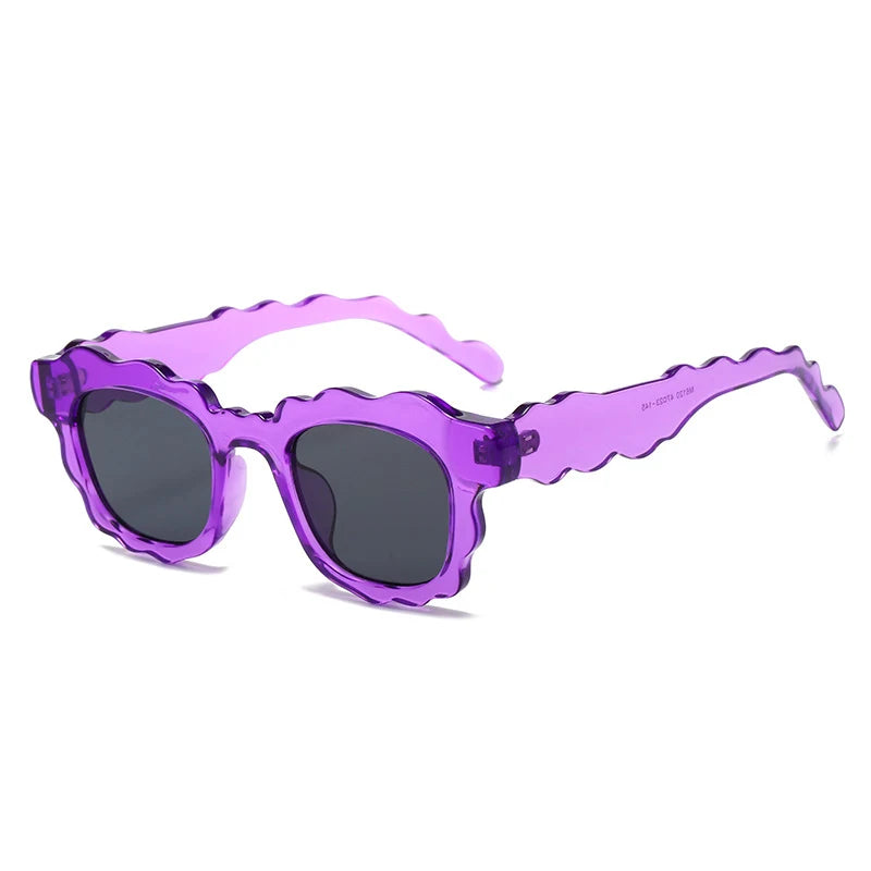 Lucy's Square Jelly Sunglasses Gradient Shades UV400