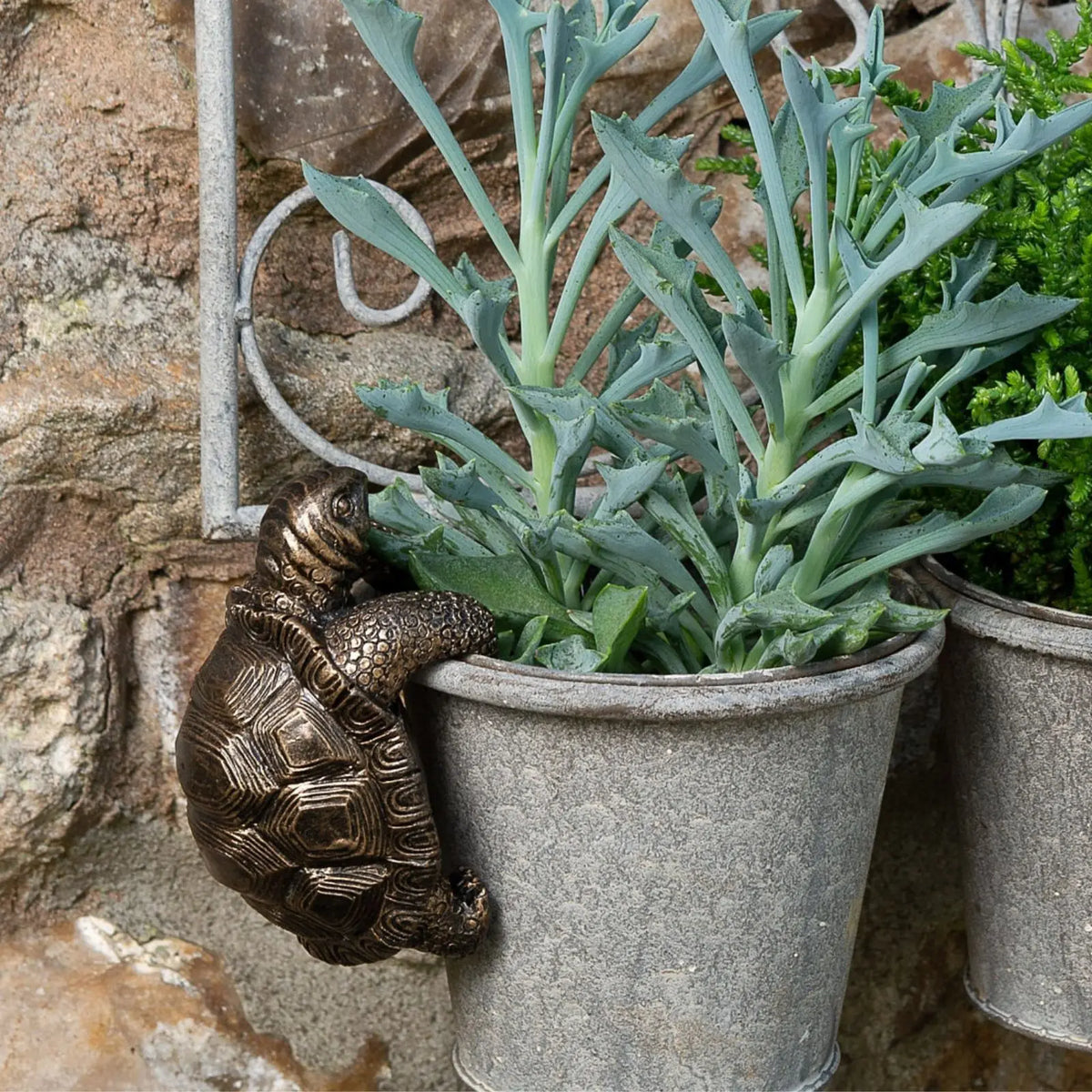 Resin Turtle Planter Pot Decor