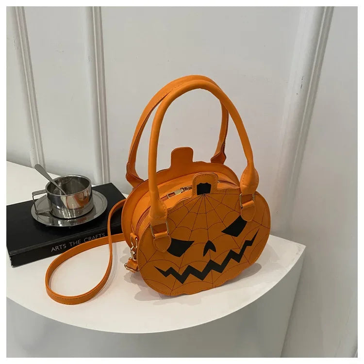 Jack'o'Lantern Halloween Pumpkin Bag
