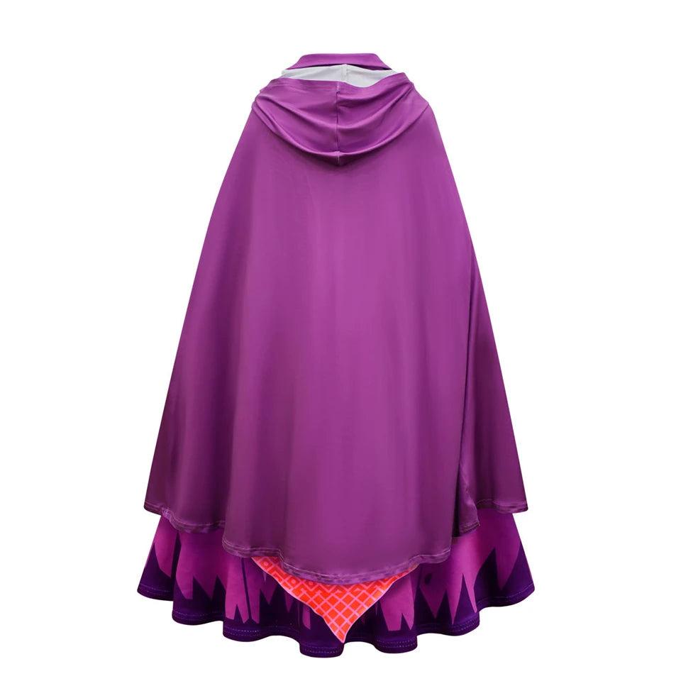 Hocus Pocus 2 Costume Girls Sanderson Sisters Children Sarah Witch Dress