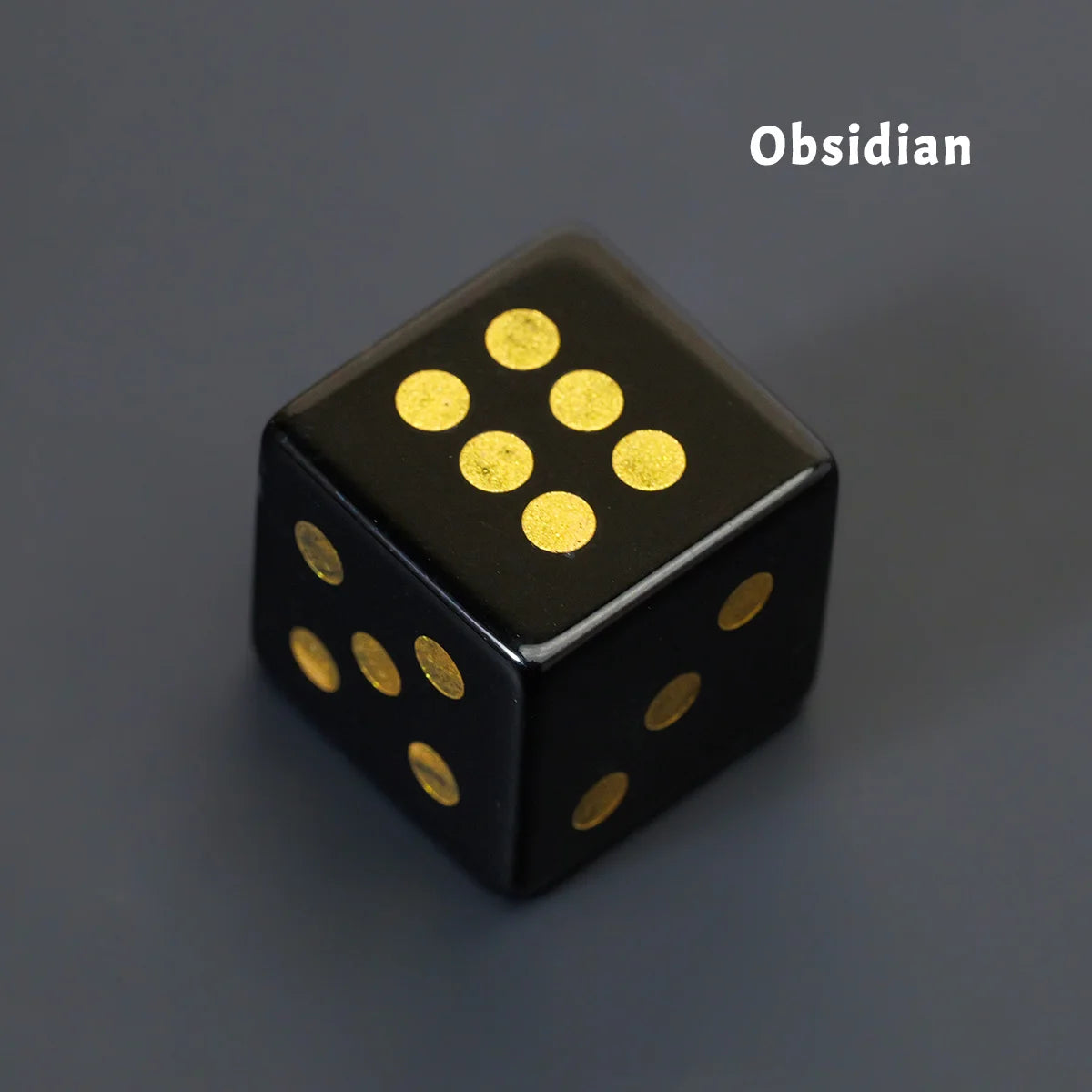 Natural Crystal Stone Lucky Dice