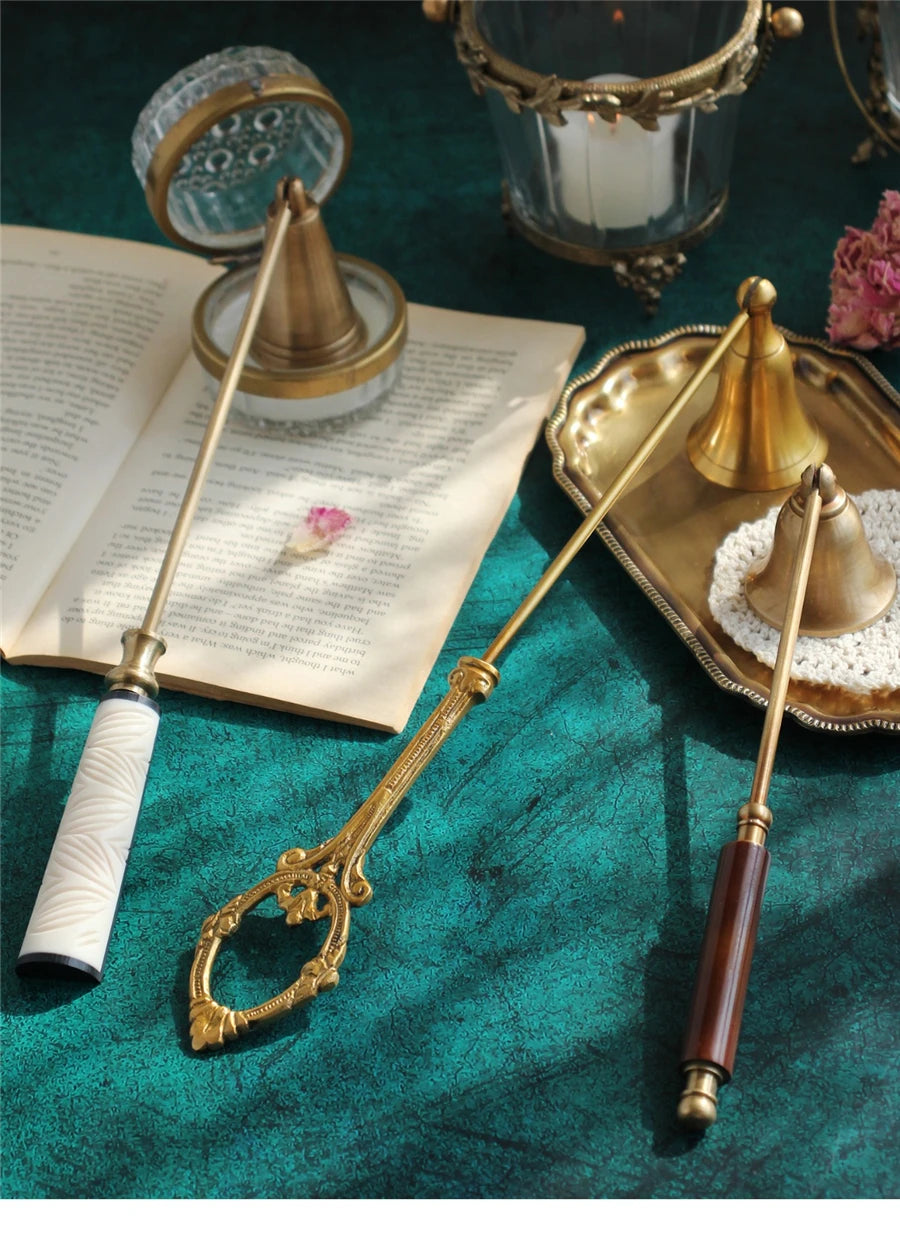 Brass Candle Snuffers Candle Extinguisher Home Decor