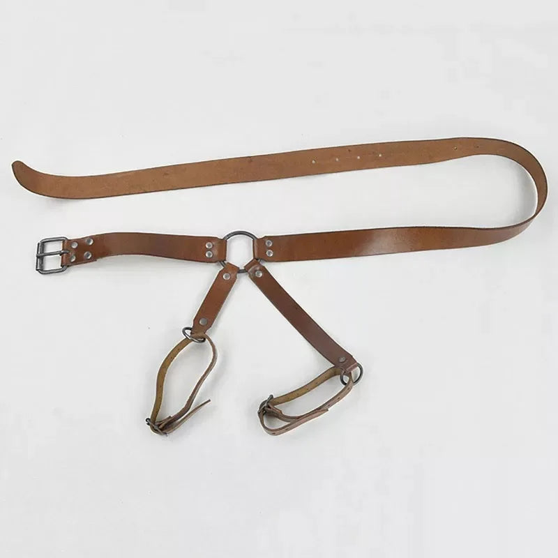 Medieval Sword Belt Sheath PU Leather Scabbard Larp Rapier Katana Holder Cosplay Props