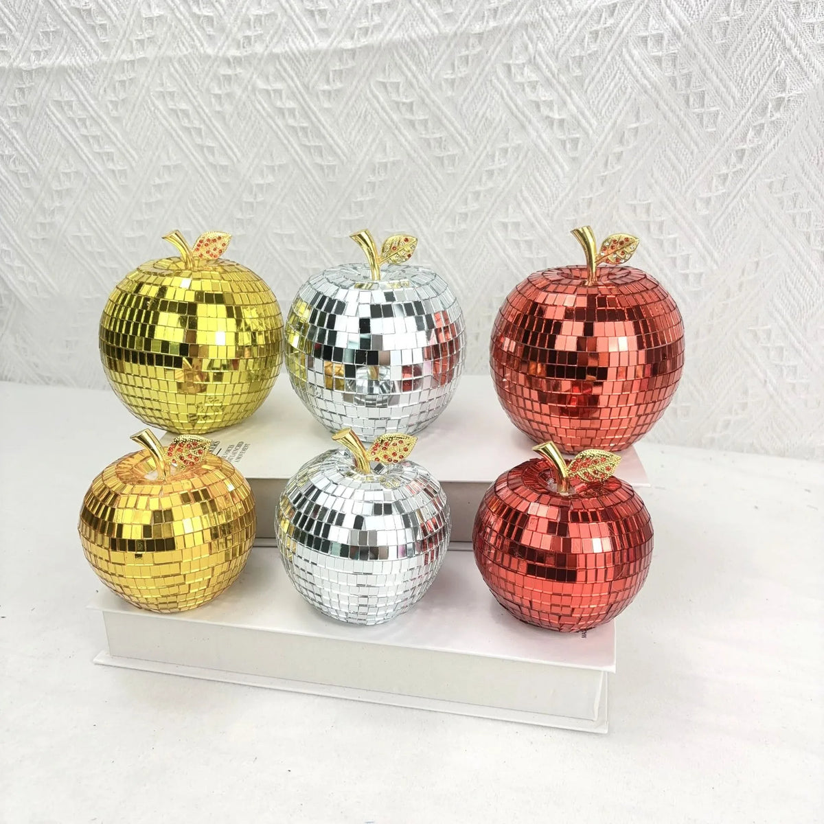 Disco Ball Teacher's Apples