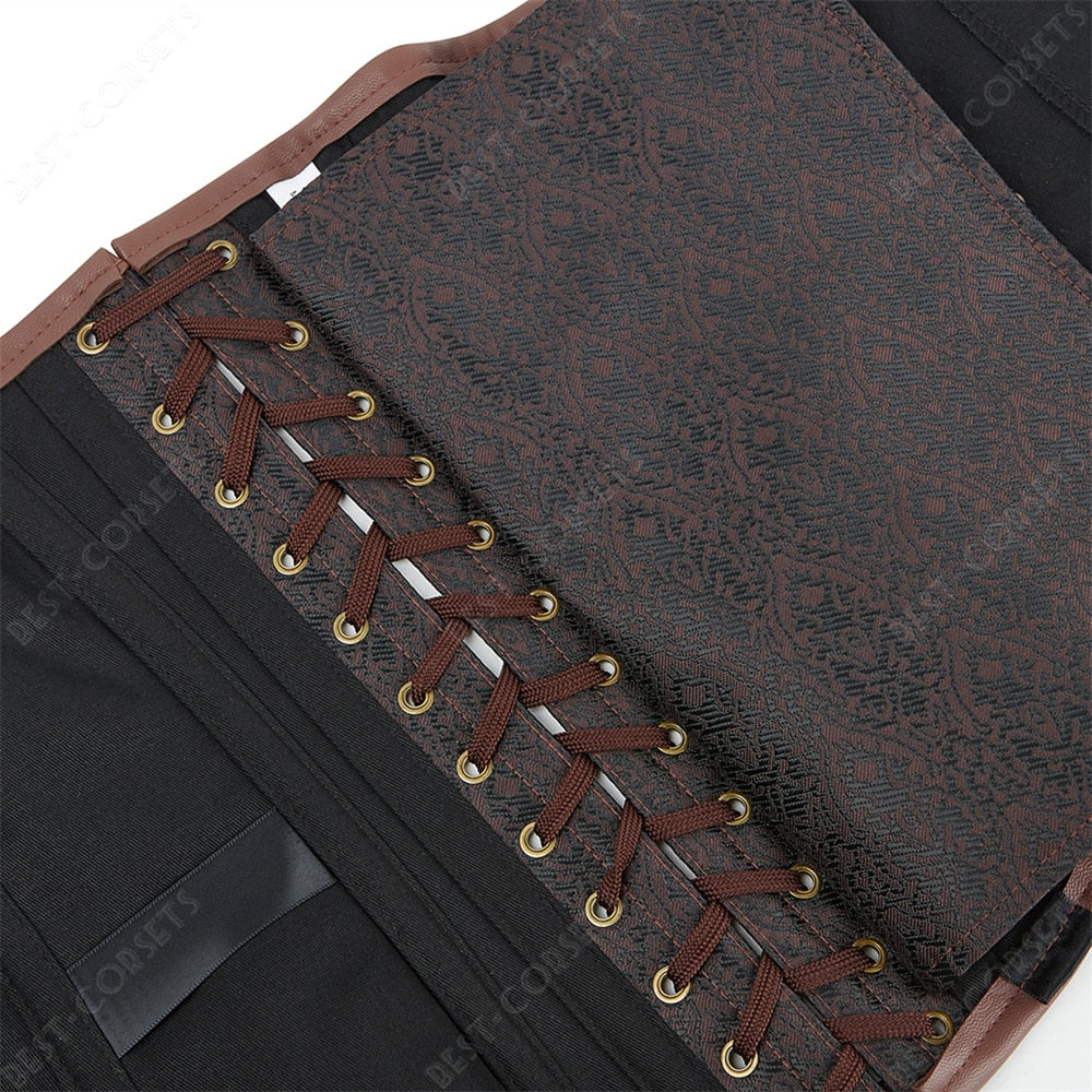 Octavia's Steampunk Underbust Steel Boned Corset