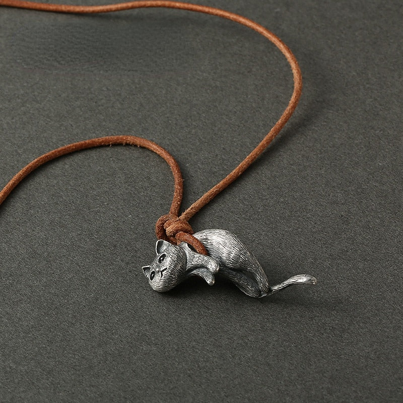 Captured Kitty Pendant