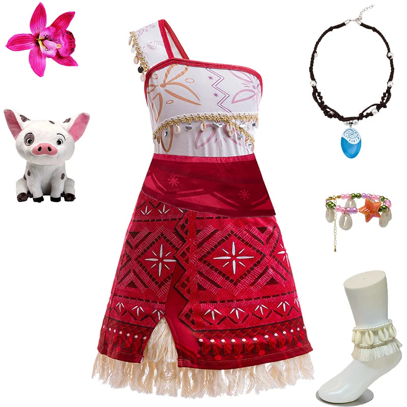Moana and Maui Dress Ups Halloween Childrens Costumes