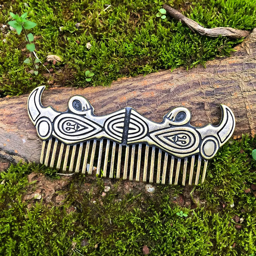 Norse Viking Beard Comb Drakkar Viking Gift For Men