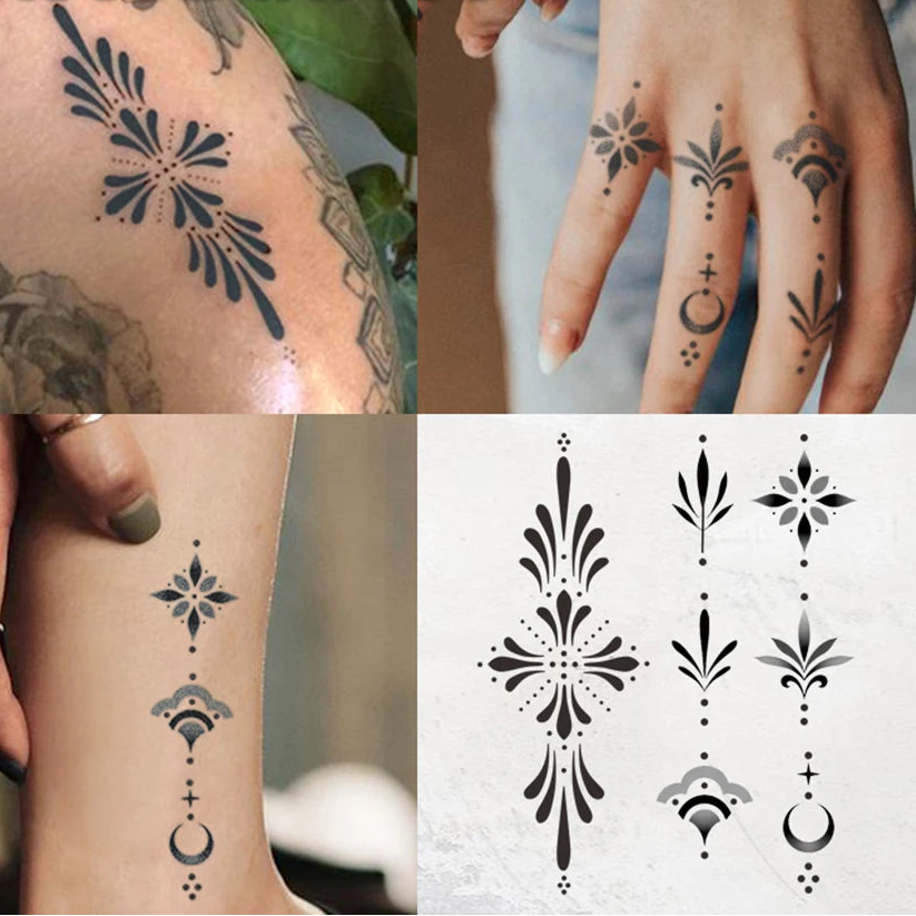 Mehndi Design Ramadan Temporary Tattoos