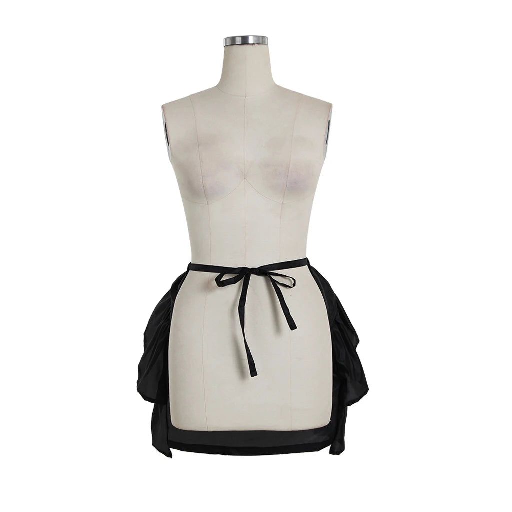 Victorian Black Pannier Victorian Bustle Crinoline Petticoat Hoop Skirt