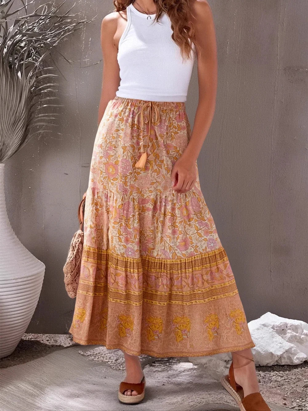 Penny's Boho Maxi Skirt