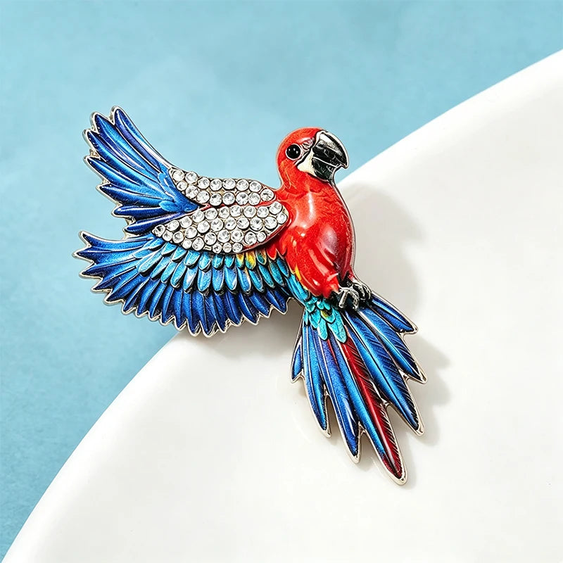 Parrot Brooch