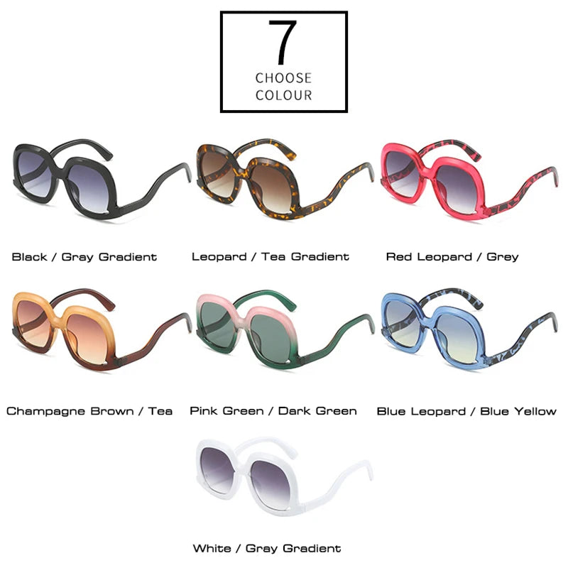 Jada's Gradient Shades Sunglasses UV400