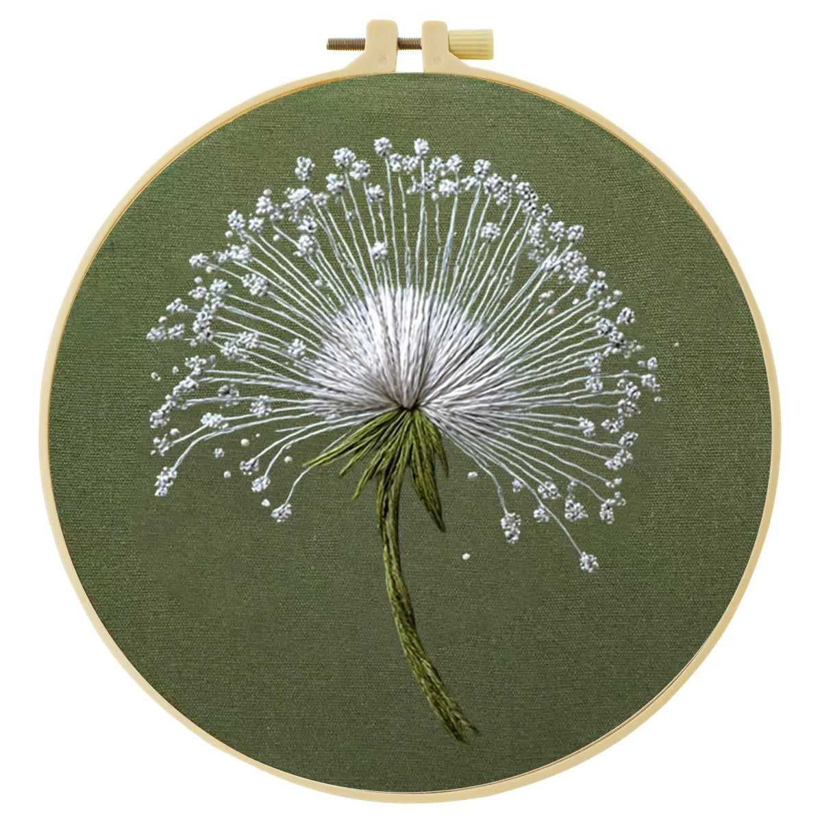 Dandelion DIY Embroidery Kit for Beginners