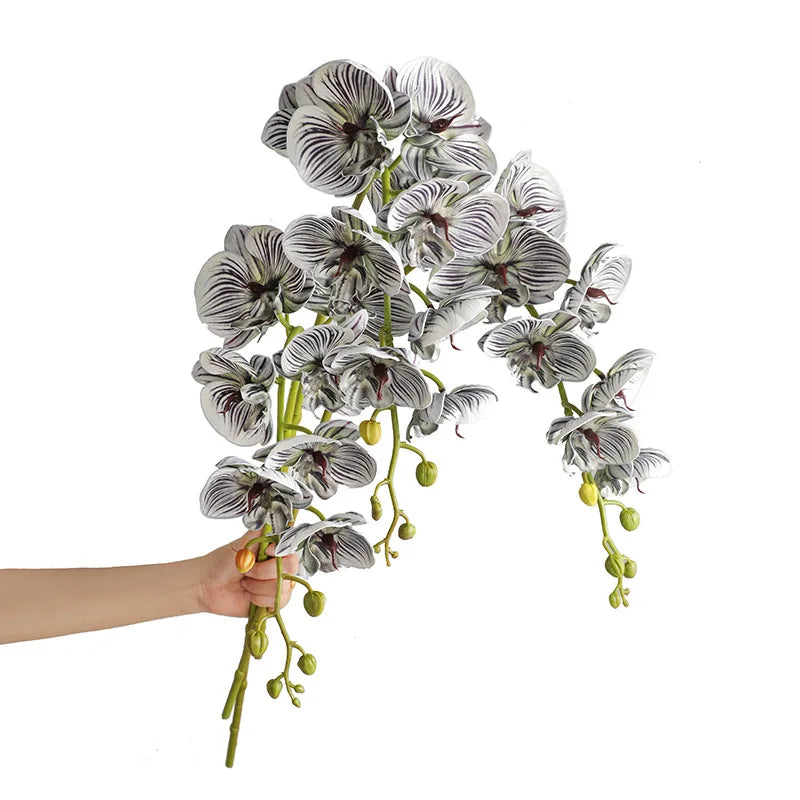 1 Stem Artificial Moth Orchid Butterfly Flower
