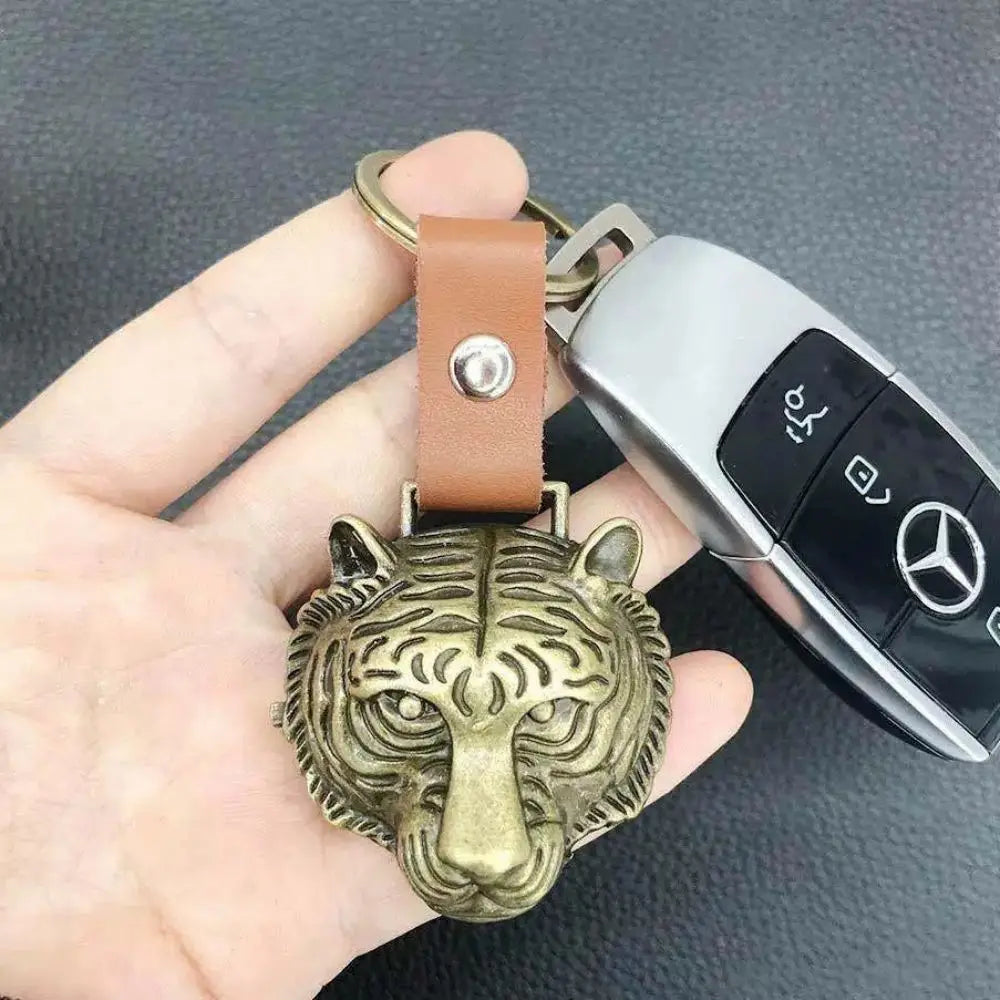 Tiger Bottle Opener Keychain